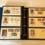 Sammlung FDC, Jahr des Kindes 1979, weltweit, über 130 Belege im Spezial-Album
