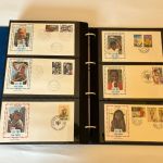 Sammlung FDC, Jahr des Kindes 1979, weltweit, über 130 Belege im Spezial-Album