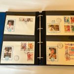 Sammlung FDC, Jahr des Kindes 1979, weltweit, über 130 Belege im Spezial-Album