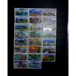 Deutschland, Motiv Landschaften und Naturschutz, Marken, Blocks, Belege