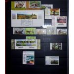 Deutschland, Motiv Landschaften und Naturschutz, Marken, Blocks, Belege