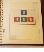 Sammlung Bund 1960-1973 **, komplett ausser Seite 20, im Lindner T-Ringbinder
