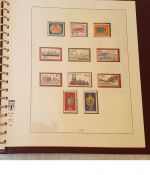 Sammlung Bund 1960-1973 **, komplett ausser Seite 20, im Lindner T-Ringbinder
