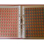 USA, Weihnachtssiegelmarken, Tuberkulose, Sammlung über 55 kompletter Bogen