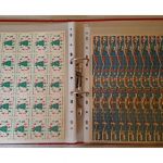 USA, Weihnachtssiegelmarken, Tuberkulose, Sammlung über 55 kompletter Bogen