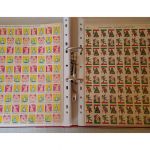 USA, Weihnachtssiegelmarken, Tuberkulose, Sammlung über 55 kompletter Bogen