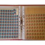 USA, Weihnachtssiegelmarken, Tuberkulose, Sammlung über 55 kompletter Bogen
