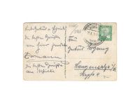 Nideggen, Eifel, Rurpartie, Karte um 1925