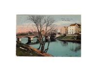 7. - Düren. - Ruhr Brücke Pont de la Ruhr, gebraucht, Feldpost, Jahr 1925