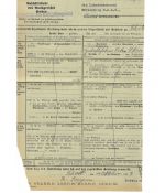 Landpoststempel Schott über Norden auf PZU vom 10.11.37