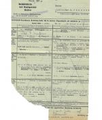 Landpoststempel Schweindorf über Norden auf PZU vom 11.7.38