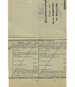 Landpoststempel Theener über Norden auf PZU vom 10.3.37
