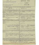 Landpoststempel Westdorf über Norden auf PZU vom 20.1.35