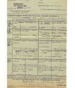 Landpoststempel Westeraccum über Norden auf PZU vom 23.3.38