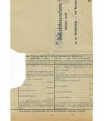 Landpoststempel Westerbur über Norden auf PZU vom 7.12.38