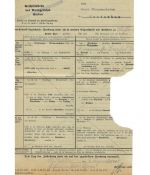 Landpoststempel Westerbur über Norden auf PZU vom 7.12.38
