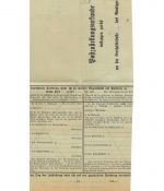 Landpoststempel Westerende über Norden auf PZU vom 25.12.36