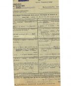 Landpoststempel Westerende über Norden auf PZU vom 25.12.36