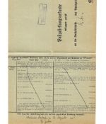 Landpoststempel Wirdumer-Neuland über Norden auf PZU vom 13.12.35