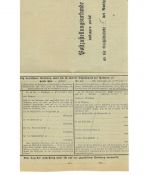 Landpoststempel Remels über Stickhausen-Velde auf PZU vom 2.2.38