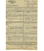 Landpoststempel Remels über Stickhausen-Velde auf PZU vom 2.2.38