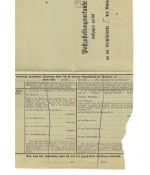 Landpoststempel Südgeorgsfehn über Stickhausen-Velde auf PZU vom 21.12.37