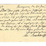 Landpoststempel Jemgum auf Ganzsache vom 20.6.1911