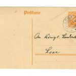 Poststempel Loga auf Ganzsache vom 22.8.1916
