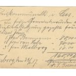 Poststempel Neermoor auf Ganzsache vom 22.6.1917