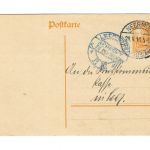 Poststempel Neermoor auf Ganzsache vom 28.8.1916