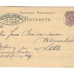 Poststempel Remels auf Ganzsache vom 14.3.1886