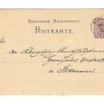 Poststempel Remels auf Ganzsache vom 30.1.1883