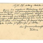 Poststempel Weener auf Ganzsache vom 16.04.1908