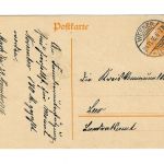 Poststempel Weener auf Ganzsache vom 24.11.1916