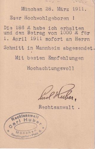 Bayern - 10 Pfg. Rauten Ganzsachenkarte i.d. SCHWEIZ Lindau - Luzern 1904