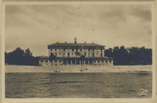 Schweden - Ystad Saltsjöbaden sw-Fotokarte gelaufen ca. 1930