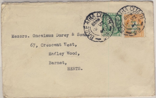 Irland - 2 Pg Easter Rising u.a. Brief Baile Atha Cliath - Barnet 1941