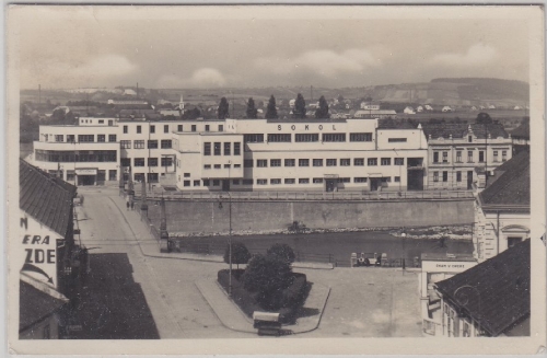 Tschechien - Prerov Prerau Nova Sokolovna Mähren sw-Fotokarte gelaufen 1941