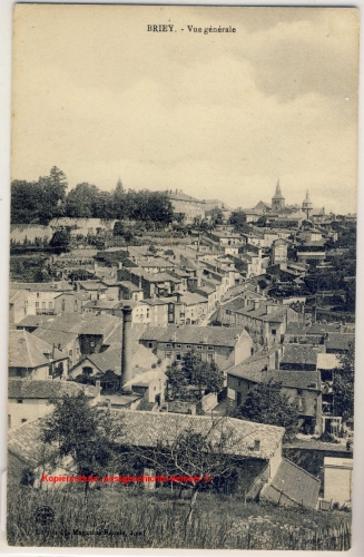 Frankreich - Briey Dep. Meurthe-et-Moselle Vue Generale ungelaufen ca. 1910