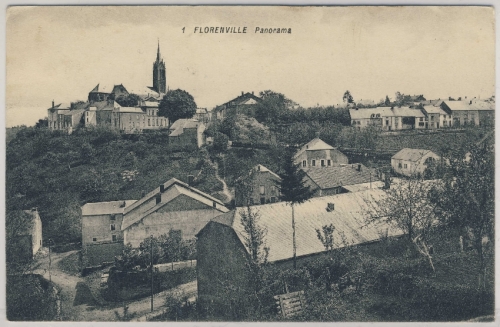 Belgien - Florenville Panorama, ungelaufen ca. 1915