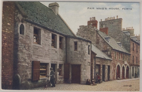 England - Perth, Fair Maid's House - farb-AK, ungelaufen ca. 1910