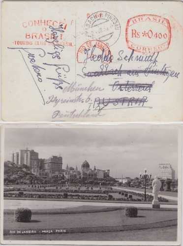 Brasilien - 400 R. AFS Touring Club Brasil Drucksache n. ÖSTERREICH 1935