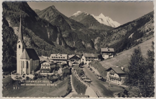 Österreich/Kärnten - Heiligenblut Großglockner sw-Fotokarte ungelaufen ca. 1960