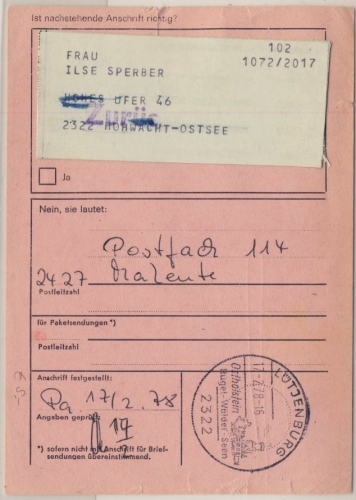 BRD - Lütjenburg-Ostholstein/Hügel-Wäler-Seen, Handwerbestpl. a. Anschriften-