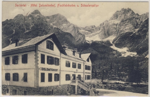 Österreich/Südtirol - Sextental Hotel Dolomitenhof Fischleinboden Schusterspitze