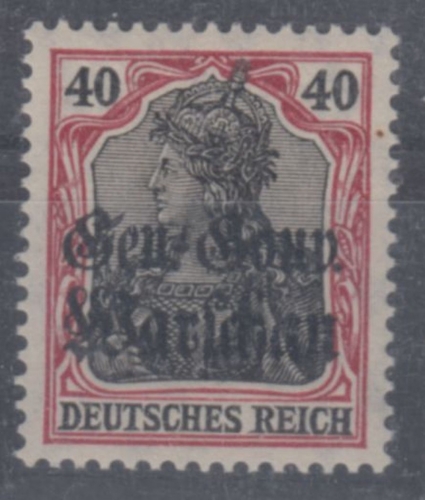 DP Polen - 40 Pfg. Germania Gen.Gouv. Warschau, postfrisch/MHN gepr. Hey BPP