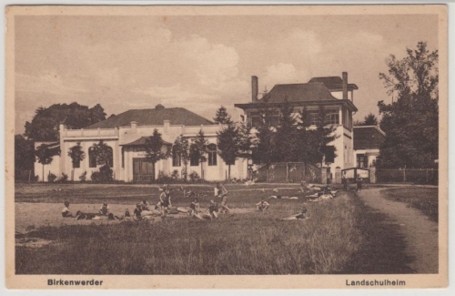 Brandenburg - Birkenwerder, Landschulheim - sw-AK, gelaufen 1936