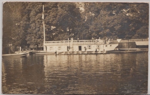 England - Boat Race Oxford 1912, sw-Fotokarte Oxford - Berlin