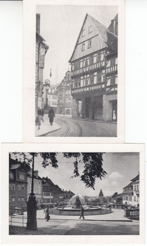 Thüringen - Gotha, 5 versch. Stadtansichten ca. 1935, Verlag Regitz, ungelaufen