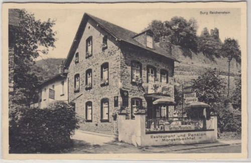 Rheinland-Pfalz - Gatshaus Morgenbachtal, sw-AK ca. 1935, ungelaufen
